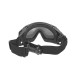 Protective goggle with Built-In Anti-Fog Fan - Black [FMA]